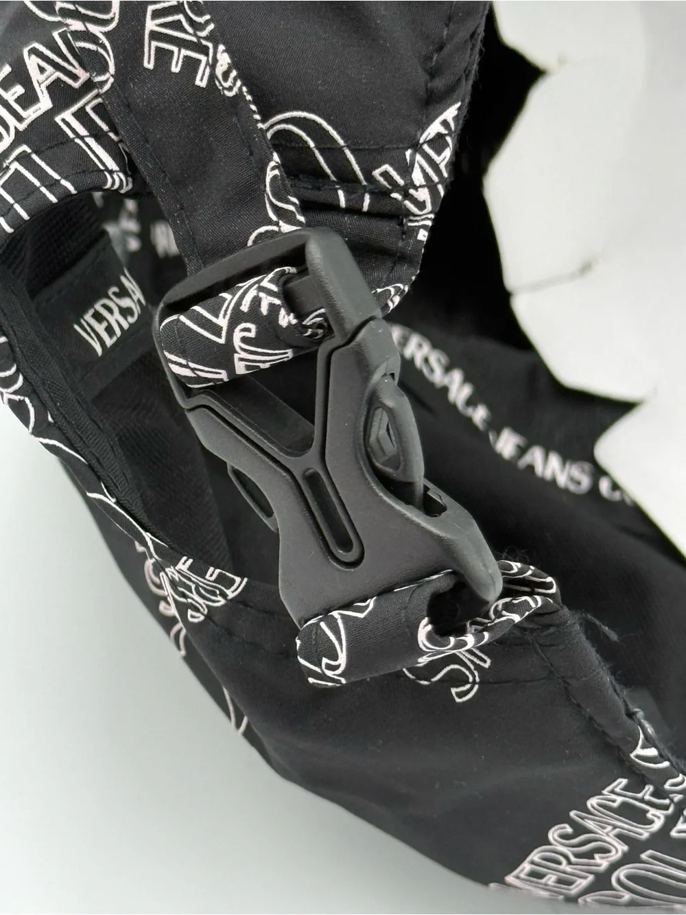Versace Jeans Couture Black Logo Baseball Cap